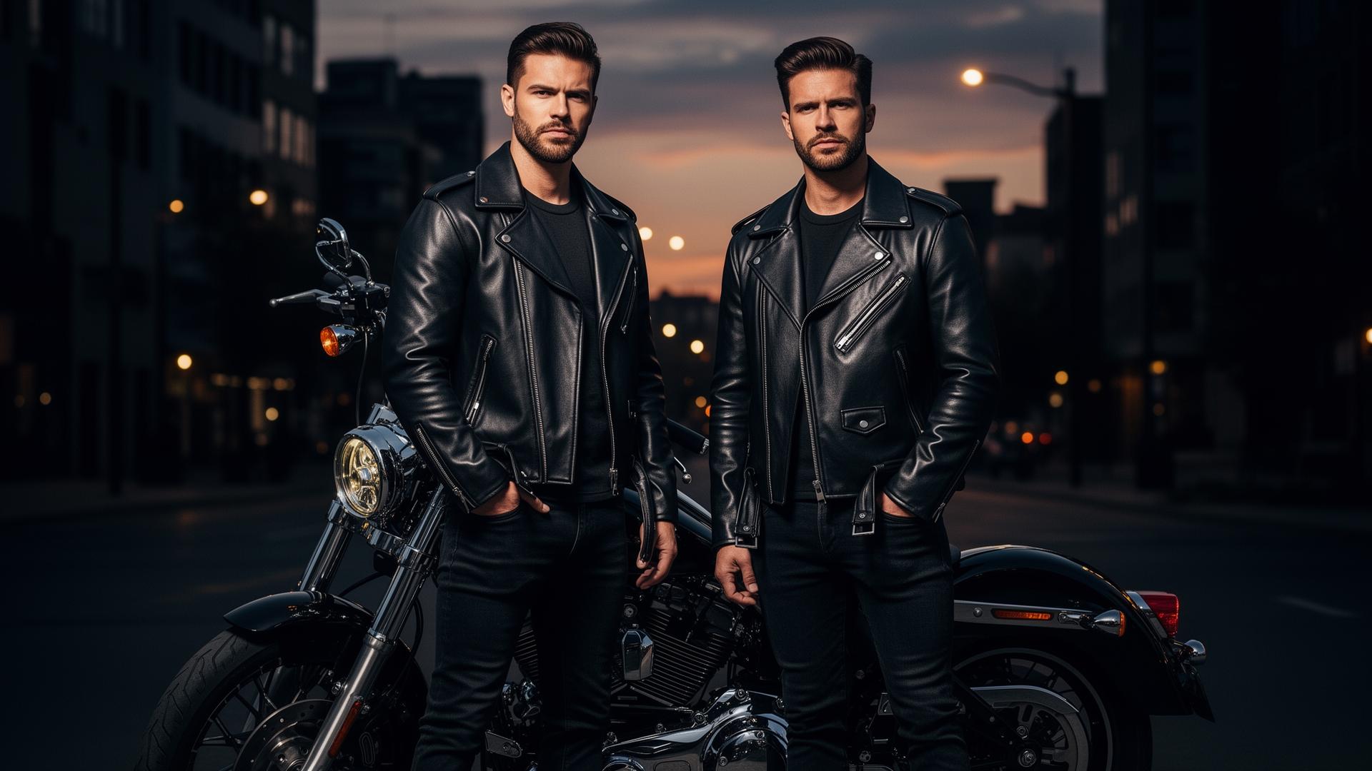 Men's leather collection